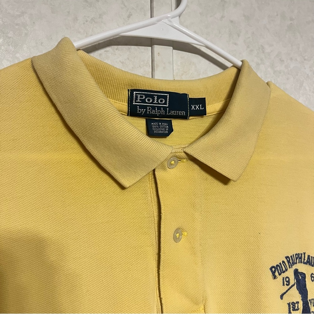 Polo by Ralph Lauren Mustard Polo Shirt - Picture 3 of 5